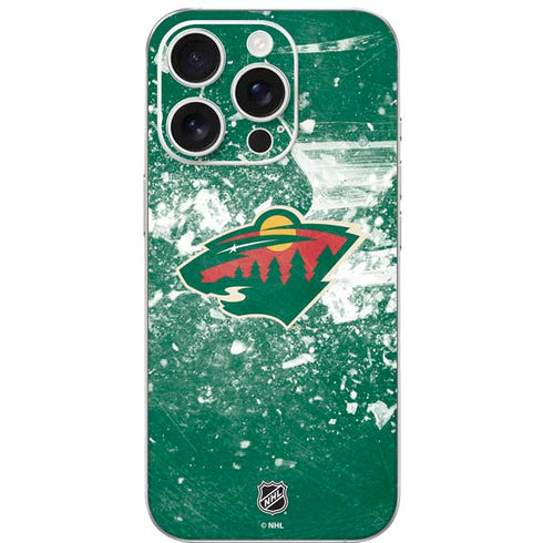 NHL Minnesota Wild Frozen iPhone 16 Pro Skin